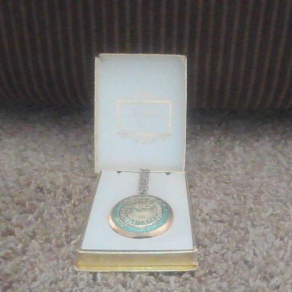 Revlon antique watch compact